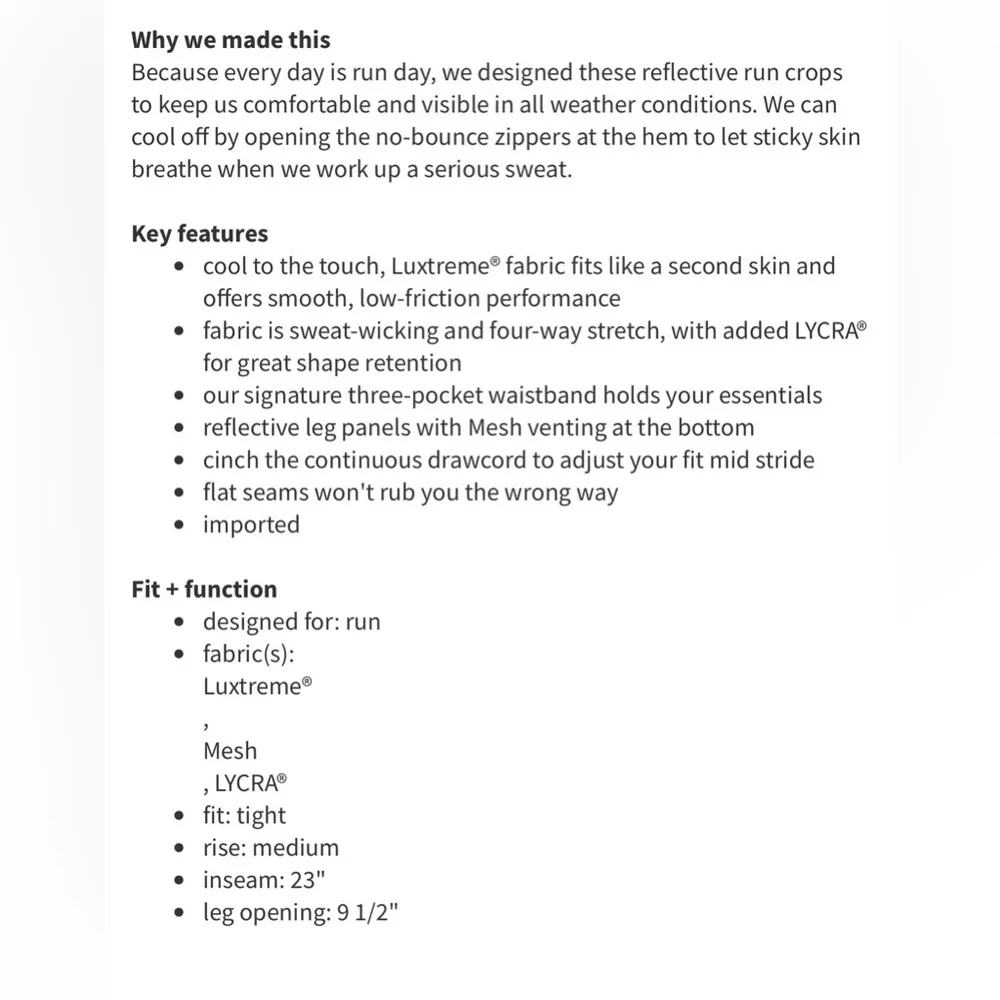 Lululemon Runday Crop Leggings - Picture 14 of 14